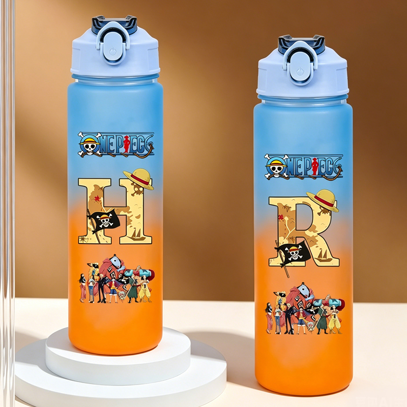 Kids Outdoor Zone - ワンピース A-Z キッズウォーターボトル 750ML ルフィ ゾロ