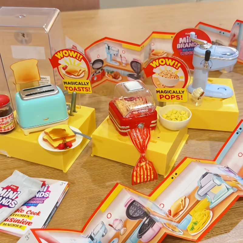 Kids Outdoor Kitchen Accessories - ズール 新品 正規品 ミニキッチンおもちゃ マジッククックリアルなミニチュアフードプレイセット ごっこ遊びキット
