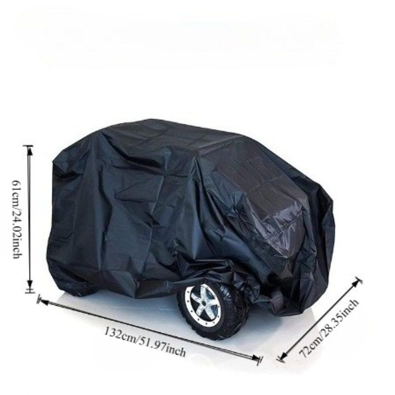 Kids Outdoor Vehicles - UV耐性210D防水キッズライドオンカーカバー屋外用子供用電動乗用玩具車保護カバー