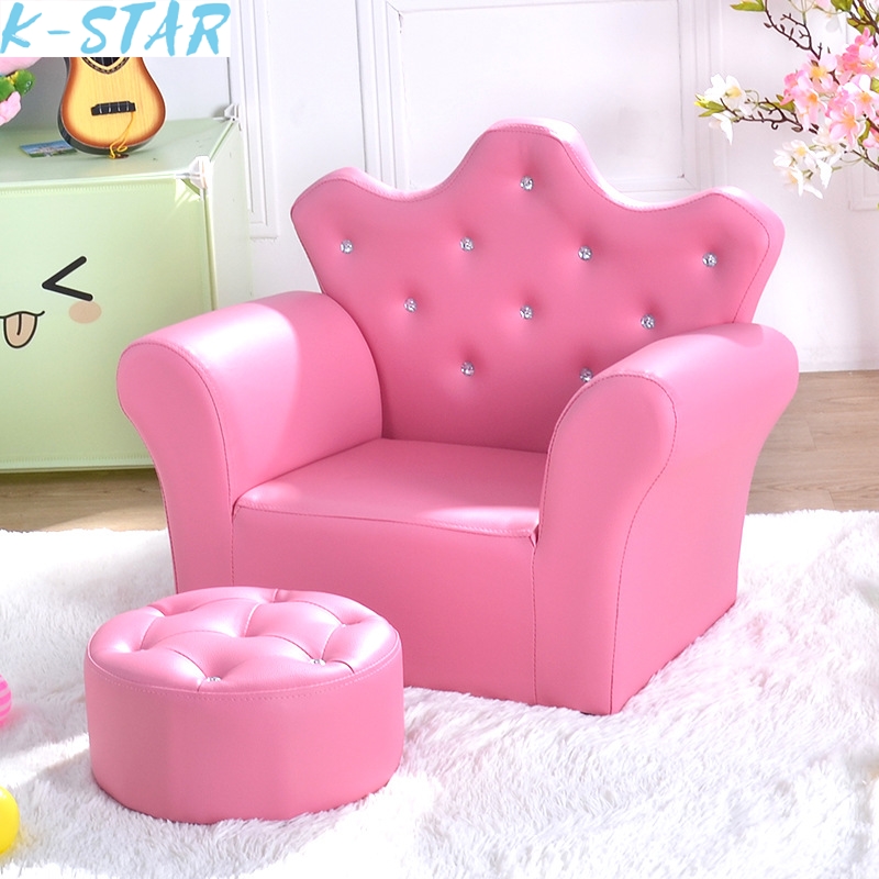 Kids Outdoor Furniture - K-STARスケールの子供用家具ソファ,韓国スタイルのラウンジバックル,ファッショナブルなフットスツール