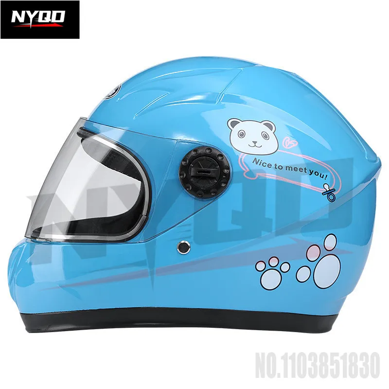 Kids Outdoor Vehicles - 子供の電気自動車のヘルメット,暖かい,漫画,男の子,女の子,秋,冬