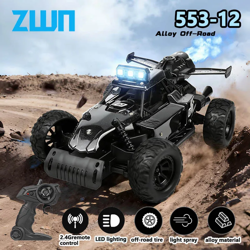 Kids Outdoor Vehicles - ZWN 1:18 2.4G RCカー LEDライト付き 合金製