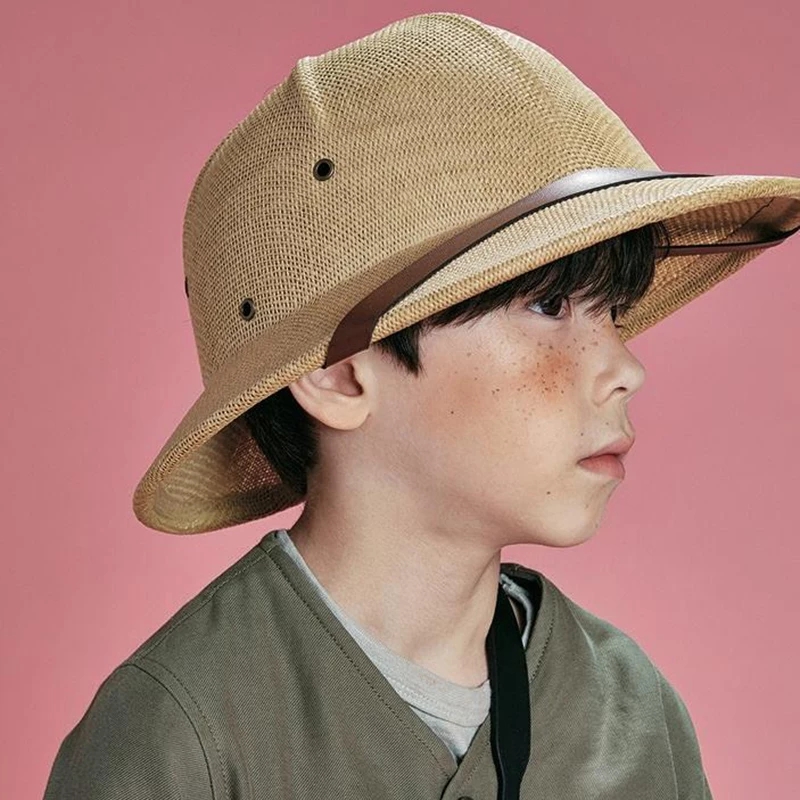 男の子と女の子のためのキャンバス麦わら帽子,親と子供のための - Kids Outdoor Explorer Set のレビューと価格