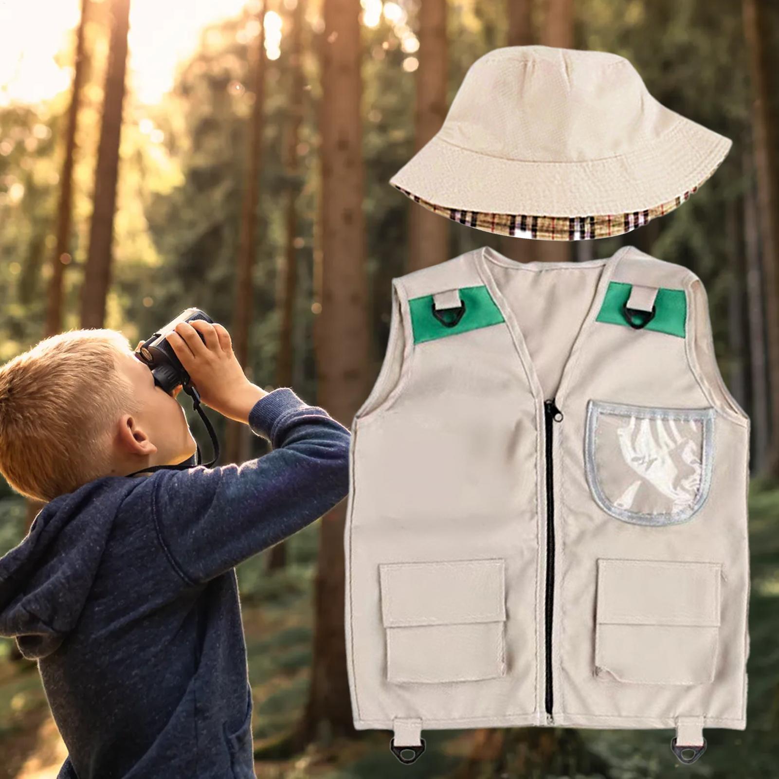 サファリキッズアウトドアエクスプローラーキット、カーゴベスト - Kids Outdoor Explorer Set のレビューと価格