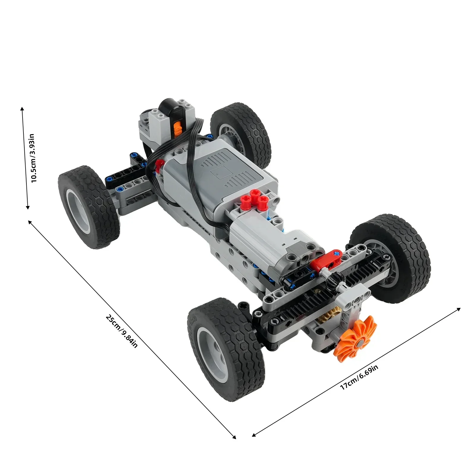 4WD RC カーシャーシ電気セットビルディングブロックモー - Lego Set Technic のレビューと価格