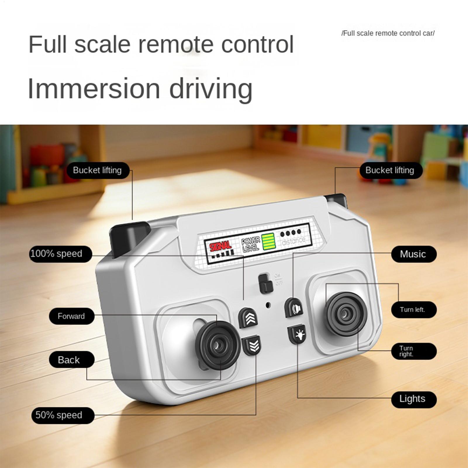 3輪リモコンカー 2.4G RCトラック LEDライトと音楽 - Kids Outdoor Music のレビューと価格