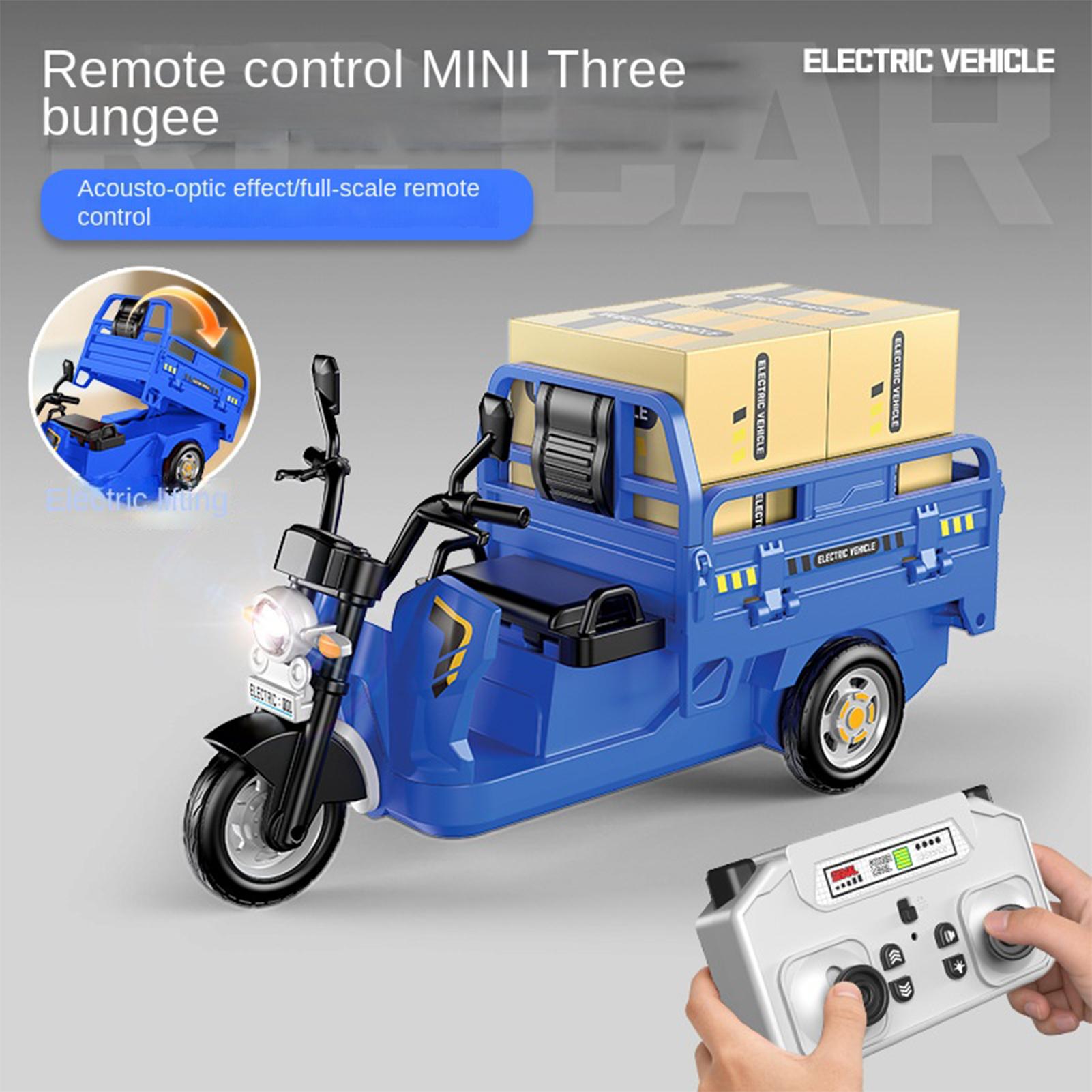 3輪リモコンカー 2.4G RCトラック LEDライトと音楽 - Kids Outdoor Music のレビューと価格