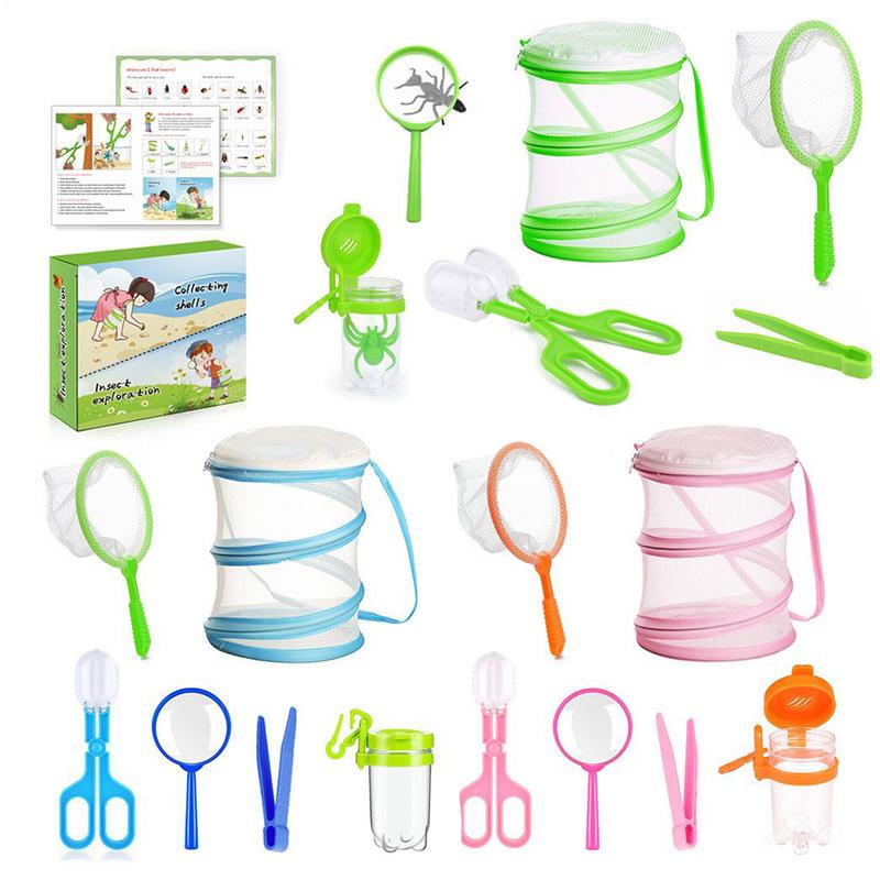 フライキャッチャーセット 子供用 自然探検 子供用ハエ捕獲ツ - Kids Outdoor Explorer Set のレビューと価格
