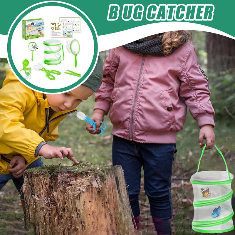 フライキャッチャーセット 子供用 自然探検 子供用ハエ捕獲ツ - Kids Outdoor Explorer Set のレビューと価格