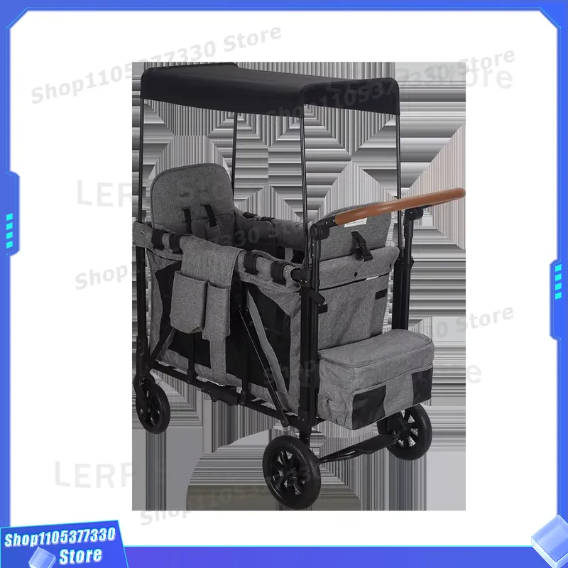 折りたたみ式子供用ビーチワゴン、ホイール付きヘビーデューティ - Kids Outdoor Wagon のレビューと価格