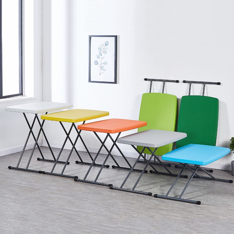 高さ調節可能な折りたたみ式正方形ダイニングテーブル、ポータブ - Kids Outdoor Folding Table のレビューと価格