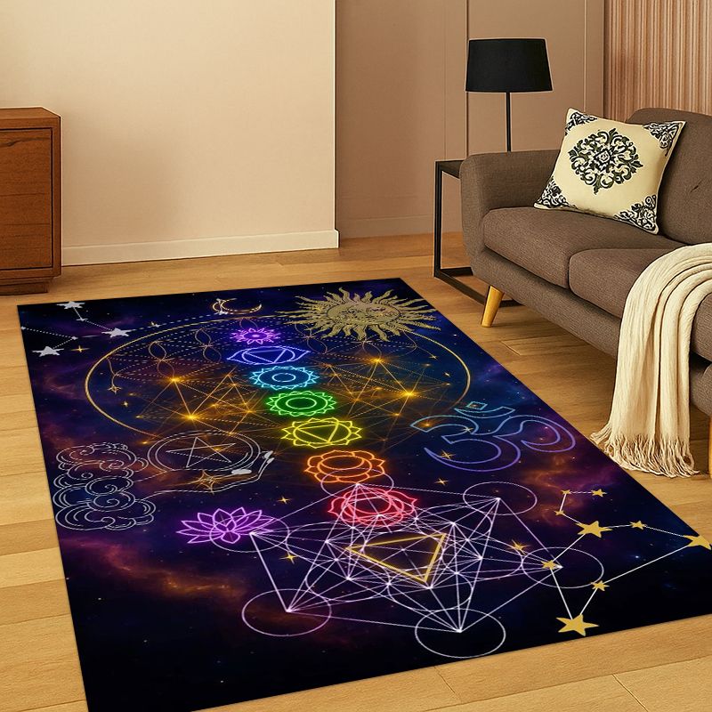 ヨガ宇宙エネルギー レインボー 37 チャクラ瞑想カーペット - Kids Outdoor Yoga のレビューと価格