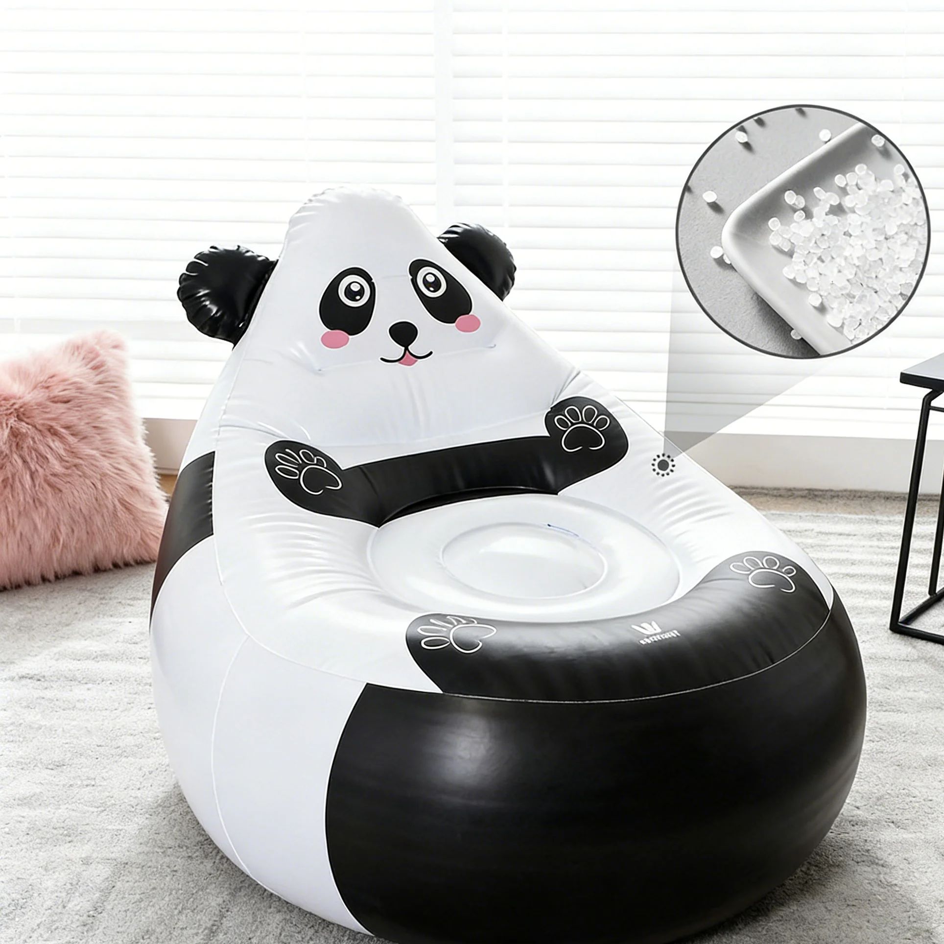 インフレータブルレイジーソファ子供用漫画ソファリクライニング - Kids Outdoor Furniture のレビューと価格