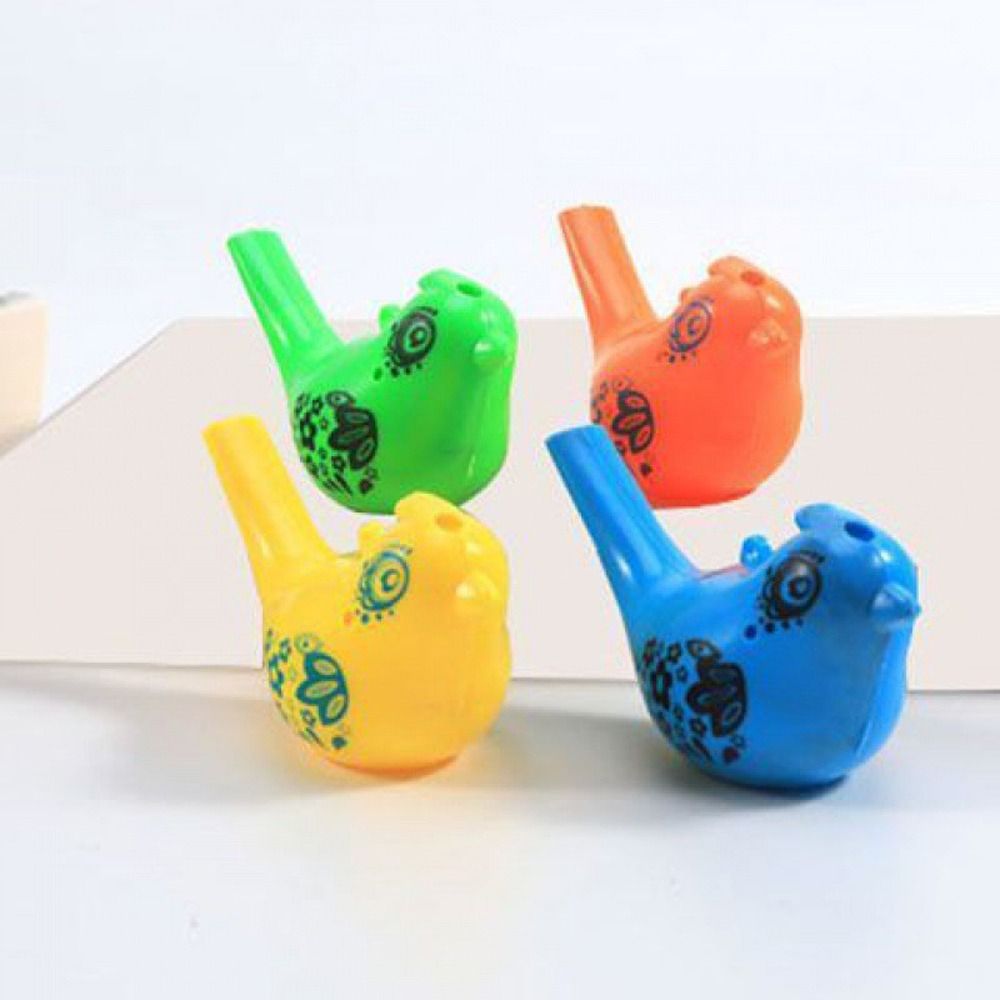 子供のためのカラフルな水の鳥のホイッスル、面白い音楽のおもち - Kids Outdoor Music のレビューと価格