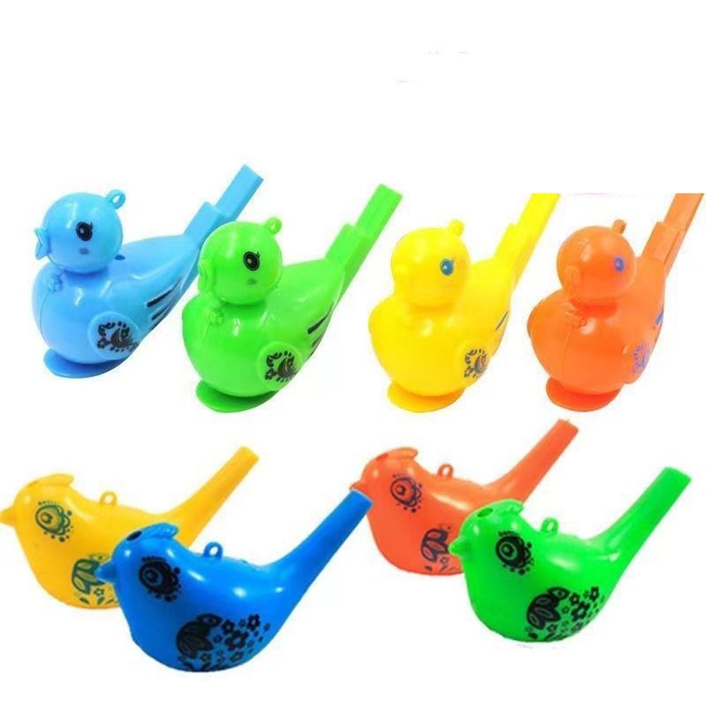 子供のためのカラフルな水の鳥のホイッスル、面白い音楽のおもち - Kids Outdoor Music のレビューと価格