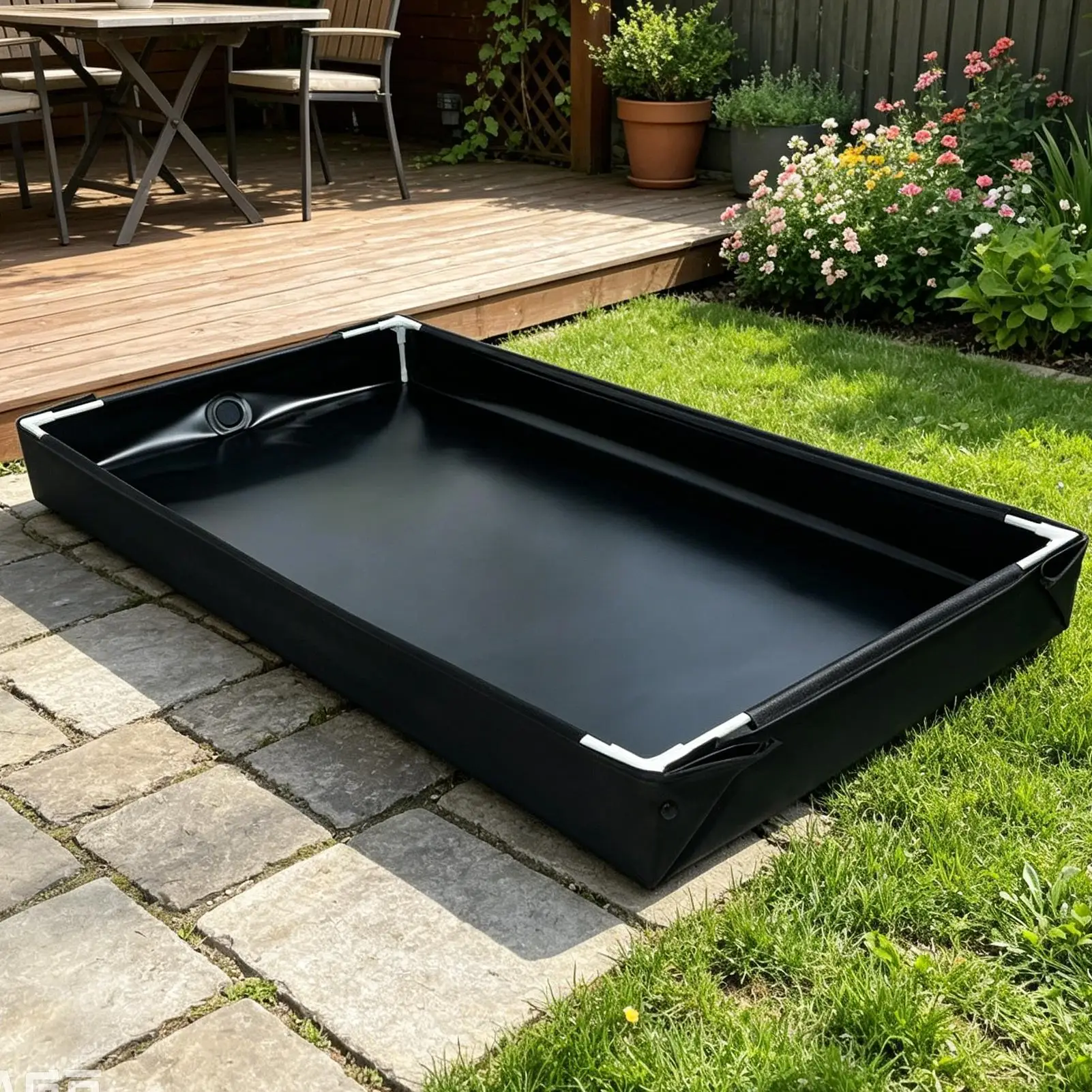 折りたたみ式砂場 屋外水遊び用 取り外し可能な排水管付き 折 - Kids Outdoor Water Play のレビューと価格