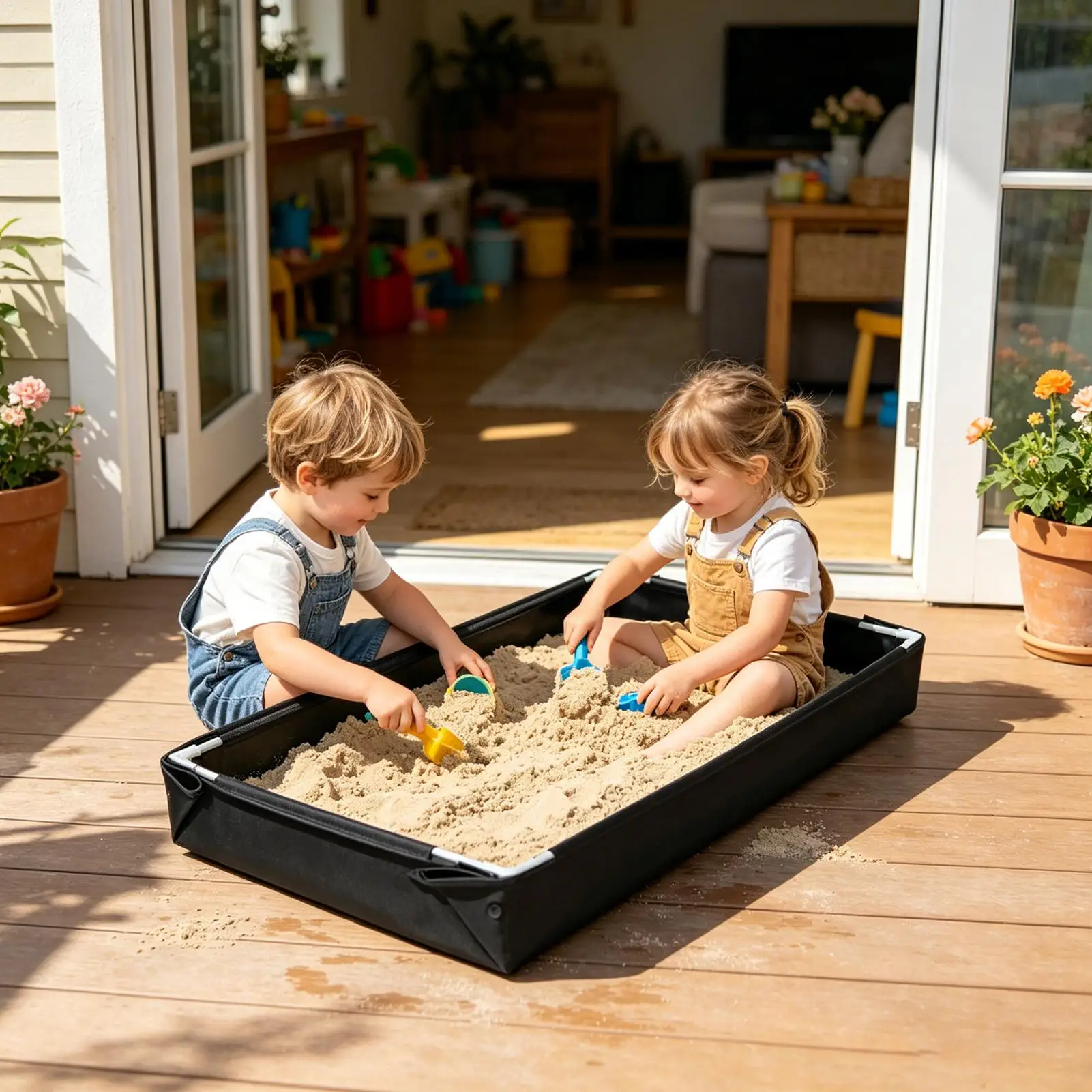 折りたたみ式砂場 屋外水遊び用 取り外し可能な排水管付き 折 - Kids Outdoor Water Play のレビューと価格