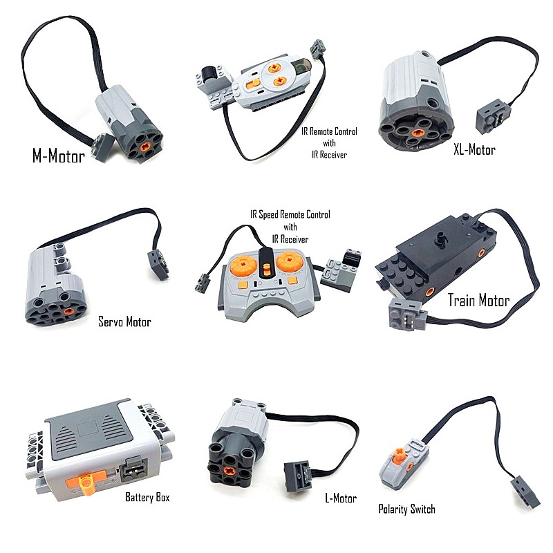 技術部品 モーター マルチパワーファンクション 8293 8 - Lego Set Technic のレビューと価格