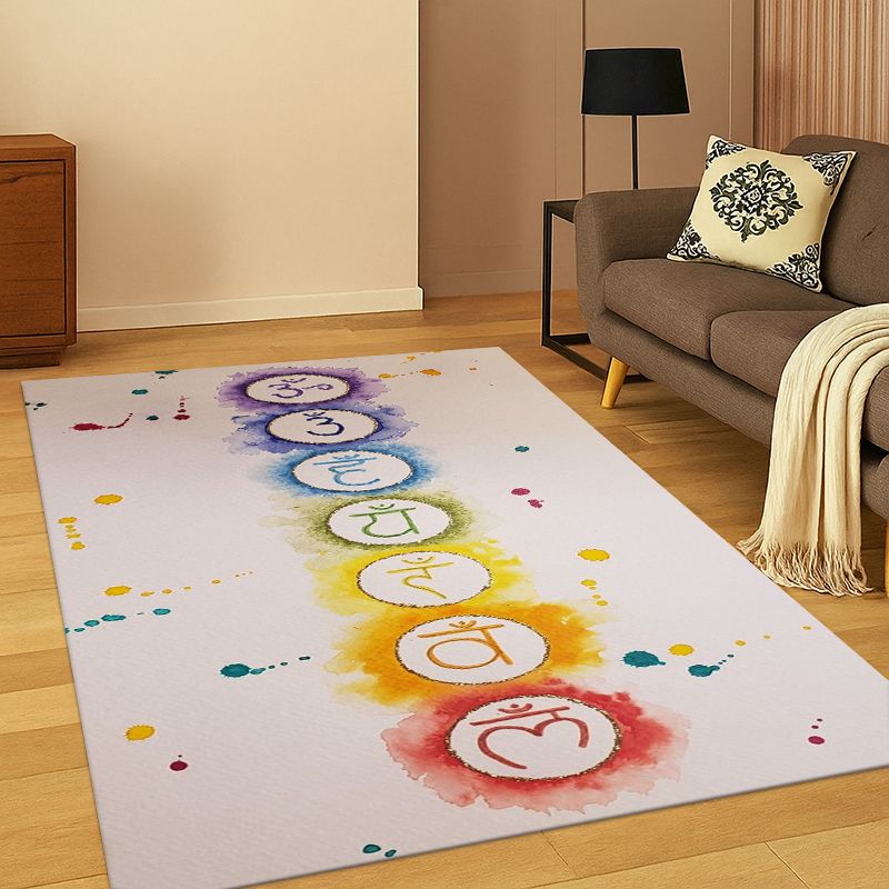 ヨガ宇宙エネルギー レインボー 36 チャクラ瞑想カーペット - Kids Outdoor Yoga のレビューと価格