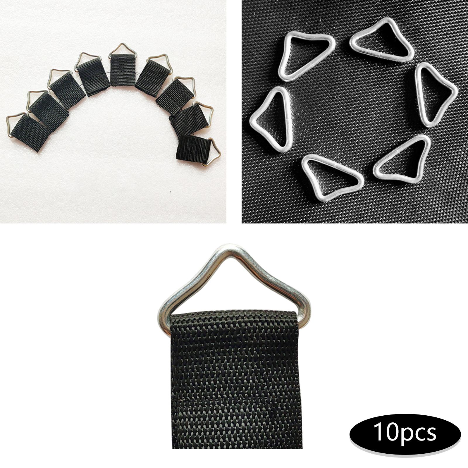 10 パック トライアングル バックル SpBuckles  - Mini Trampoline Spring のレビューと価格