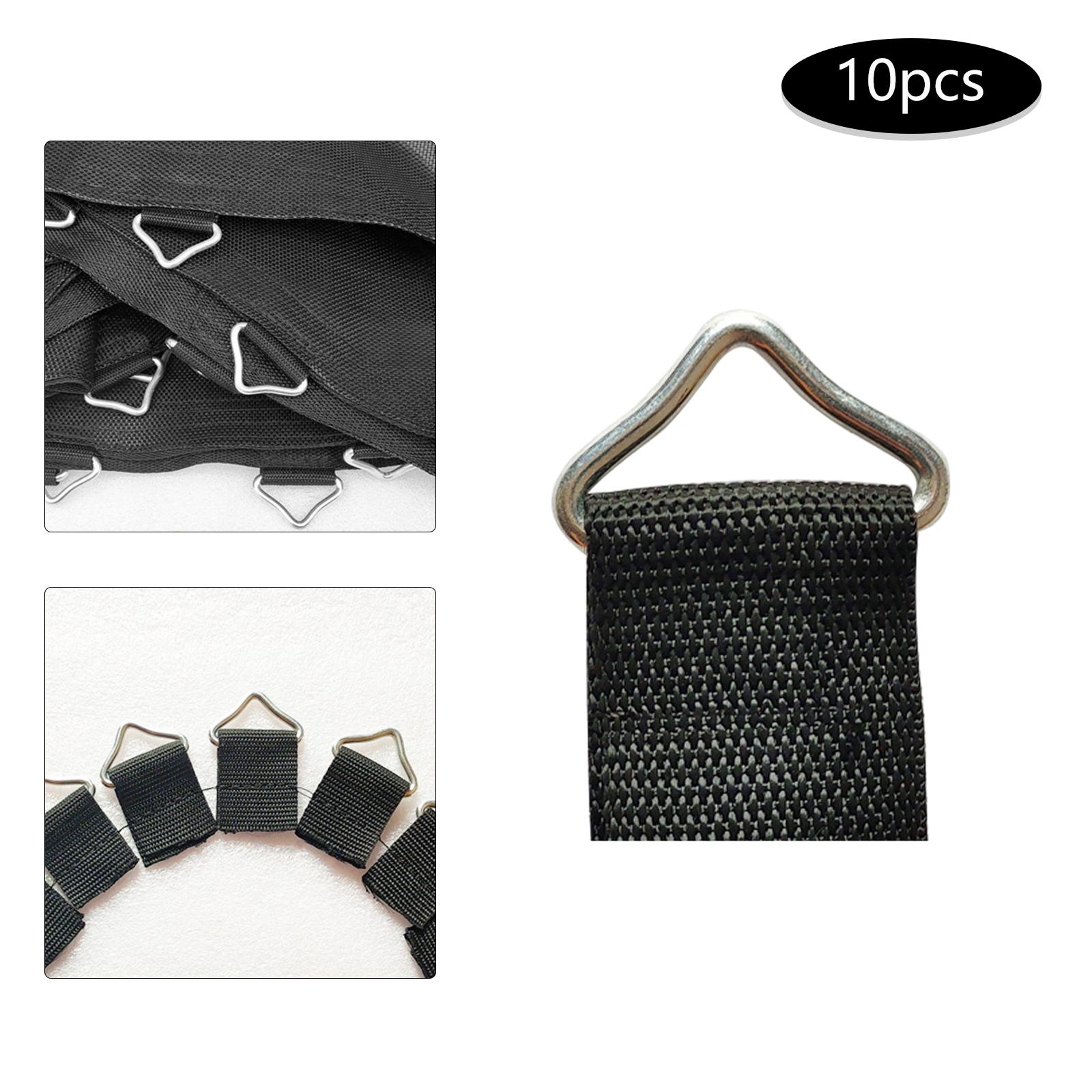 10 パック トライアングル バックル SpBuckles  - Mini Trampoline Spring のレビューと価格