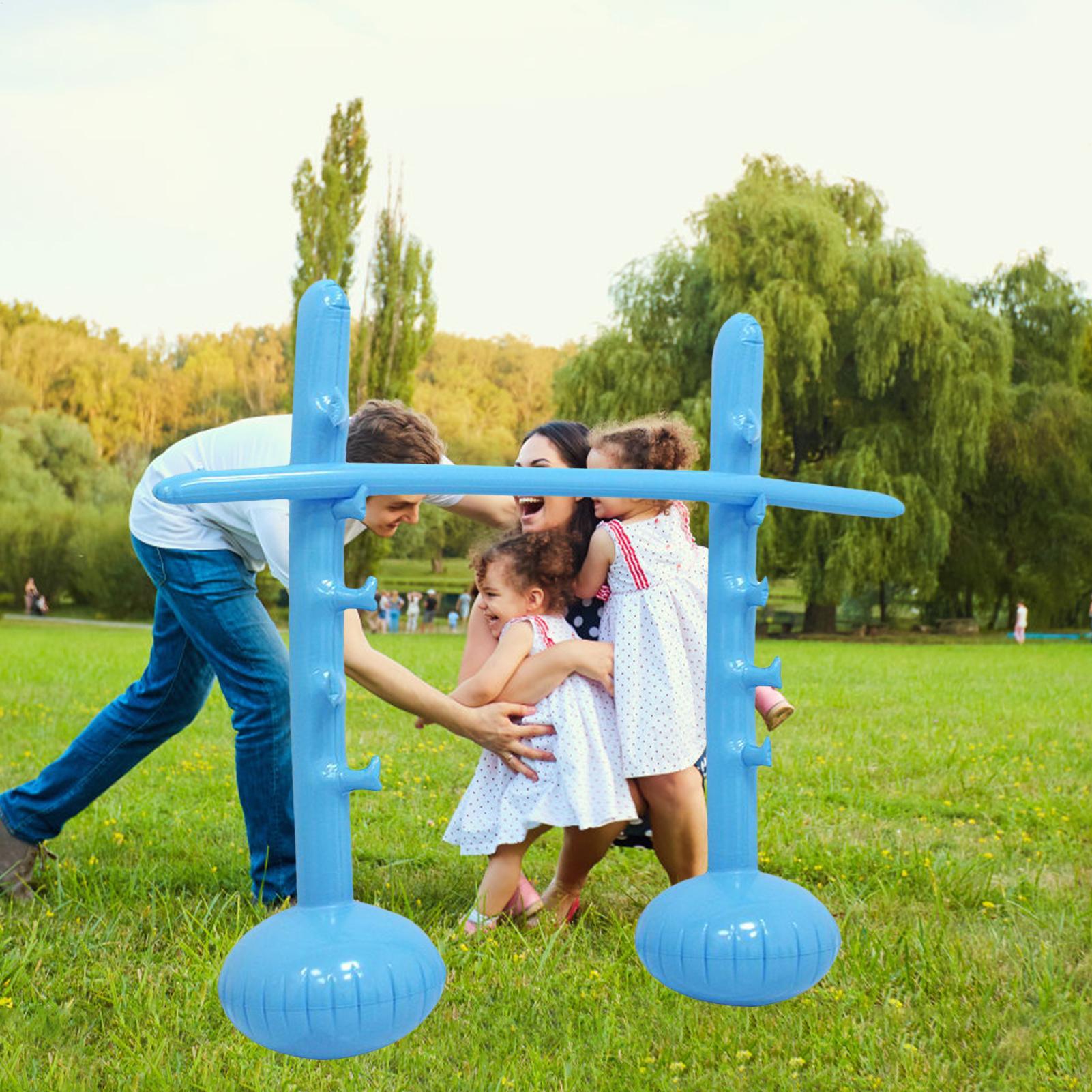 高さ調節可能なインフレータブルリムボポール、パーティー用ゲー - Kids Outdoor Yard のレビューと価格