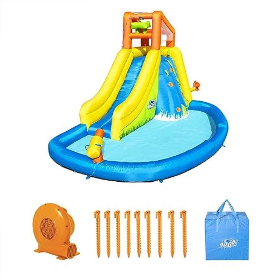 子供用屋外裏庭ウォータースライド：インフレータブルH2OGO - Kids Outdoor Zone のレビューと価格