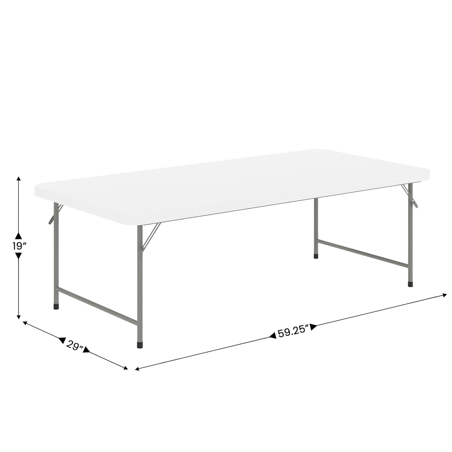 子供用1.5メートルプラスチック折りたたみテーブル、グラナイ - Kids Outdoor Folding Table のレビューと価格