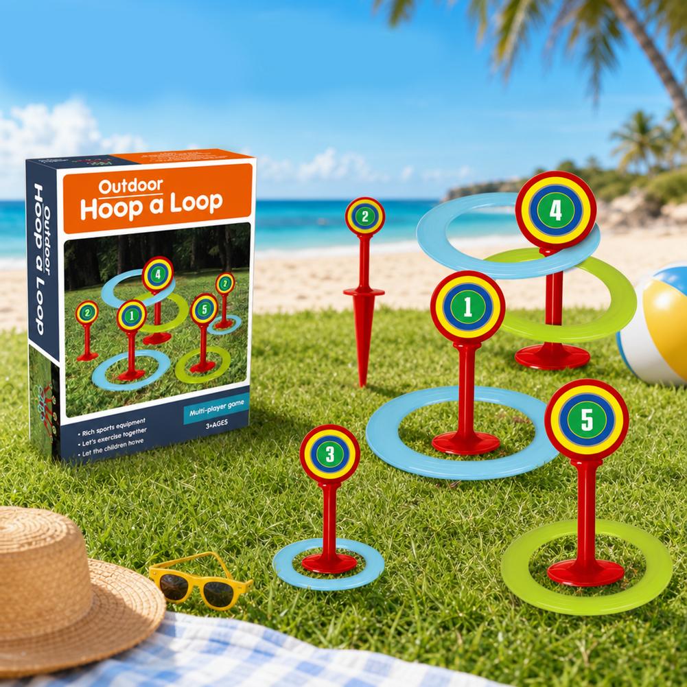 子供用プラスチック製ゲームセット、屋外芝生・ビーチ・庭用スポ - Kids Outdoor Yard のレビューと価格