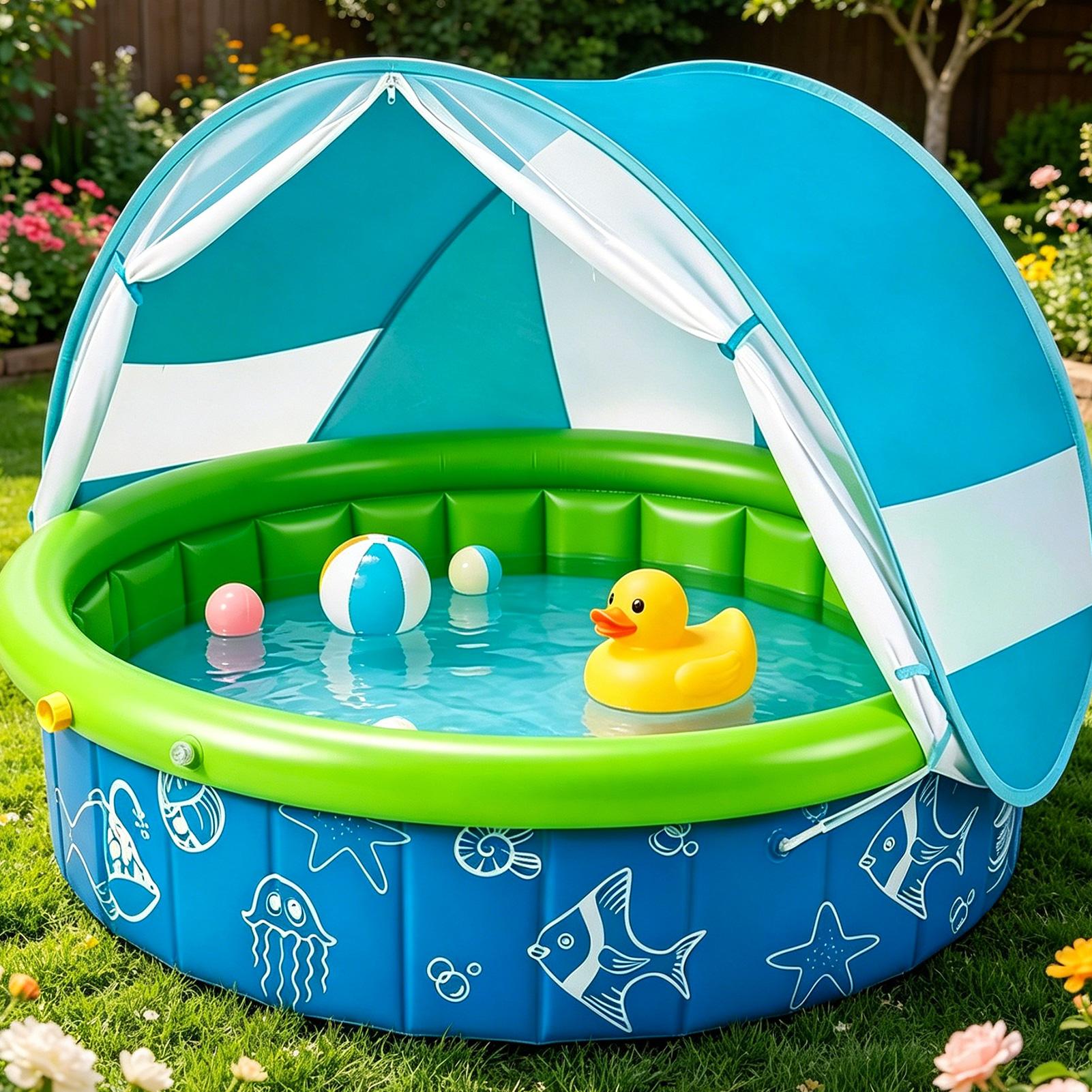 子供用サマーホーム屋外スイミングプール、広々とした省スペース - Kids Outdoor Yard のレビューと価格