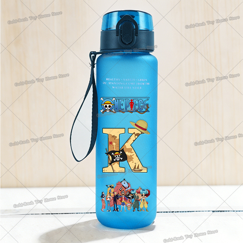 650ml ルフィ文字A-Zスポーツウォーターボトル アニメ - Kids Outdoor Zone のレビューと価格