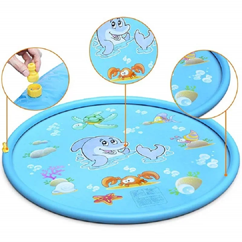 100/170cm キッズインフレータブルウォータースプラッ - Kids Outdoor Lounge Set のレビューと価格