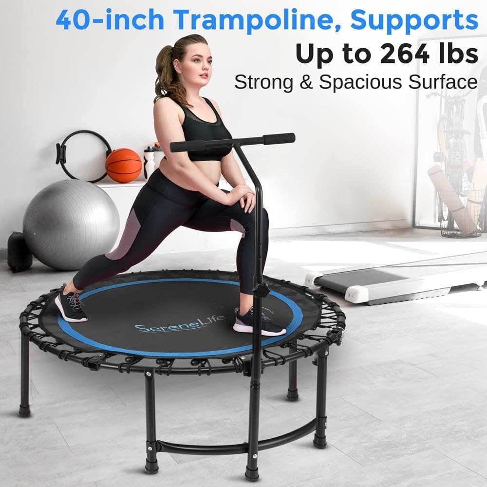 大人用40インチ/50インチミニトランポリン - 強化スプリ - Mini Trampoline Spring のレビューと価格