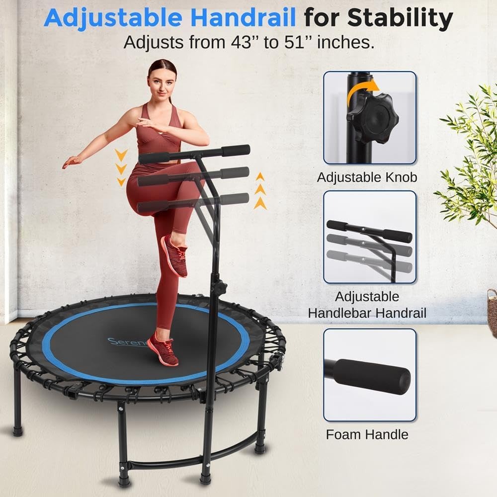 大人用40インチ/50インチミニトランポリン - 強化スプリ - Mini Trampoline Spring のレビューと価格