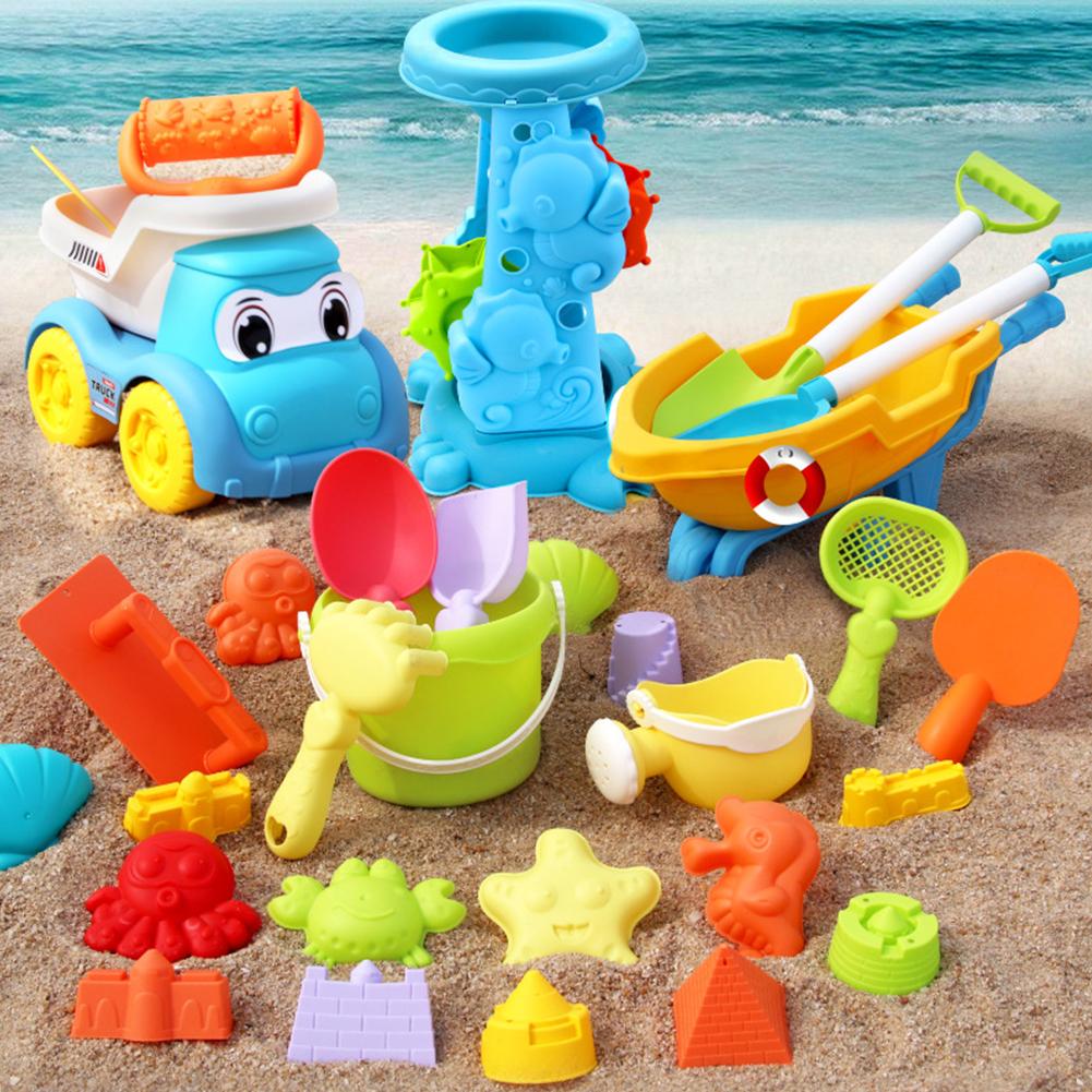 キッズビーチおもちゃセット ベビー砂遊び＆水遊びキット バケ - Kids Outdoor Water Play のレビューと価格