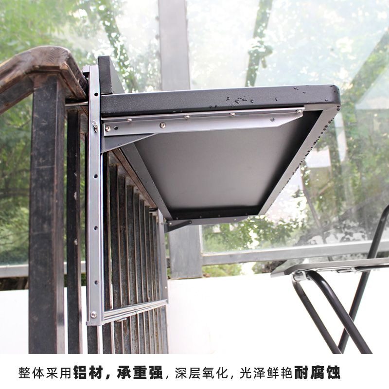 モダンミニマリストメタル折りたたみ式吊り下げバルコニーテーブ - Kids Outdoor Folding Table のレビューと価格