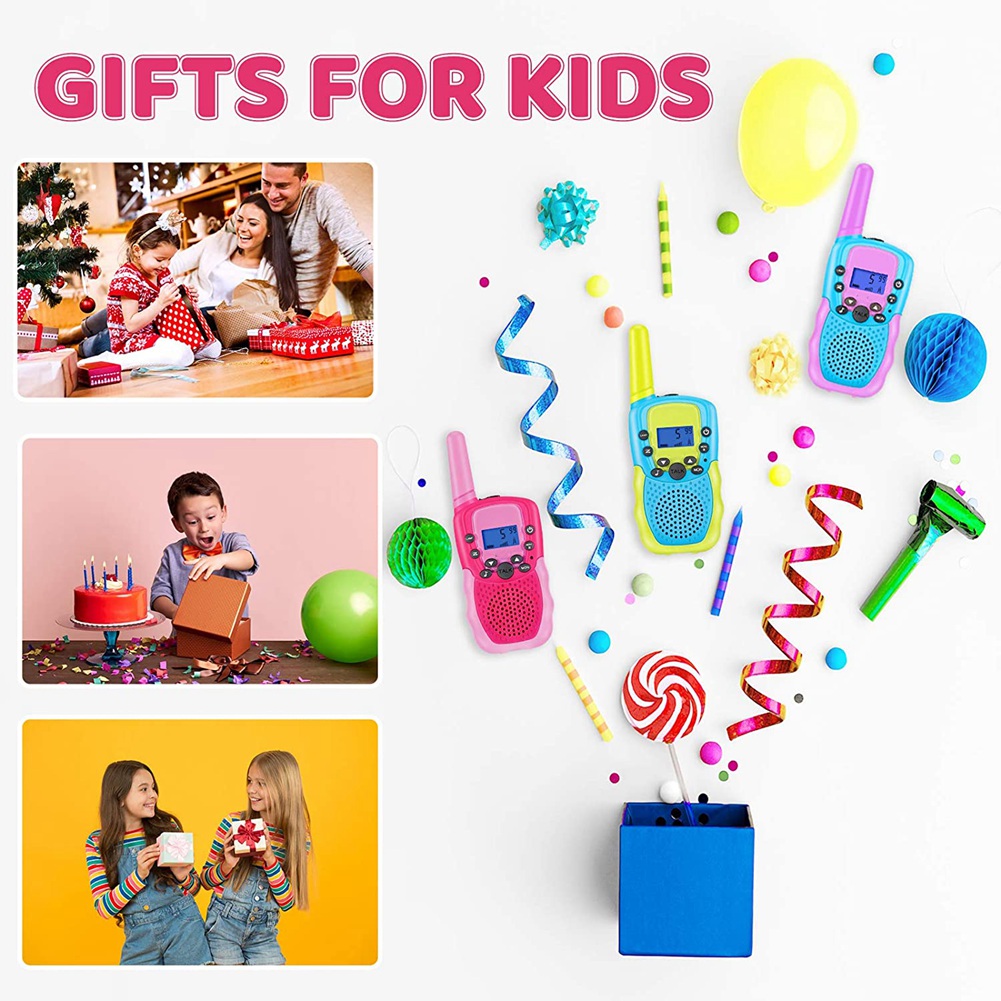 子供のためのウォーキートーキー、3 km範囲、屋内および屋外 - Kids Outdoor Vehicles のレビューと価格