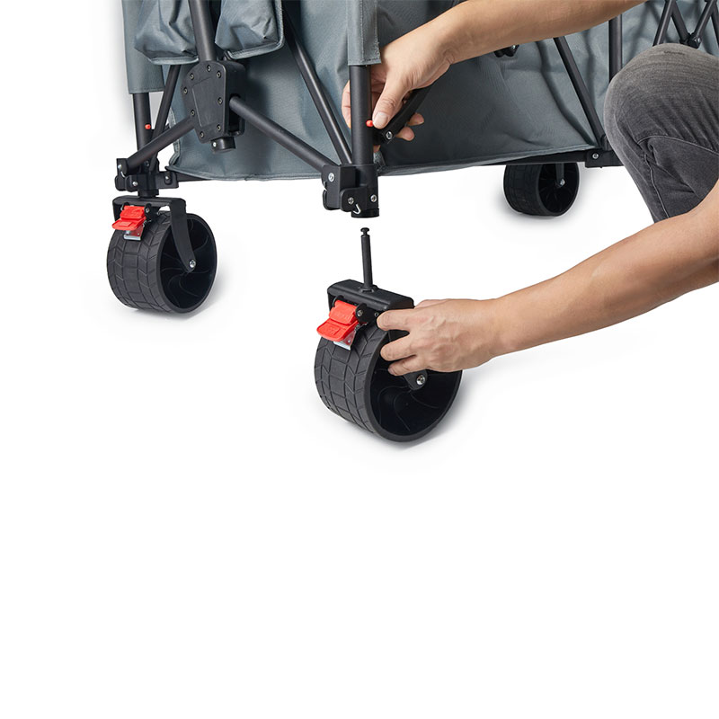 折りたたみ式キャンプワゴン（キャノピー付き）、子供用屋外ユー - Kids Outdoor Wagon のレビューと価格