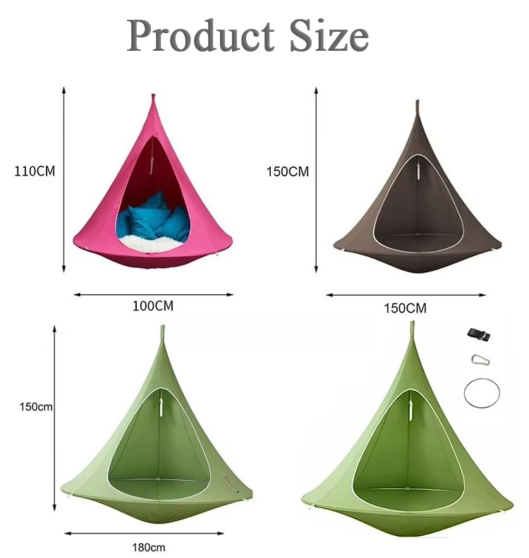 子供大人用屋外キャンプ防水レジャーハンギングテントハンギング - Kids Outdoor Furniture のレビューと価格
